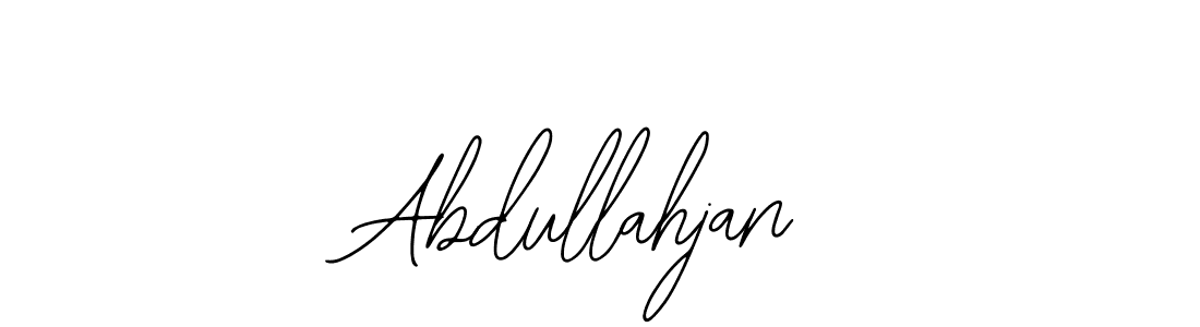 How to Draw Abdullahjan signature style? Bearetta-2O07w is a latest design signature styles for name Abdullahjan. Abdullahjan signature style 12 images and pictures png