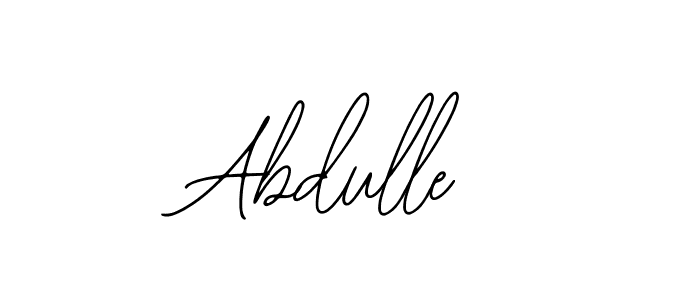 if you are searching for the best signature style for your name Abdulle. so please give up your signature search. here we have designed multiple signature styles  using Bearetta-2O07w. Abdulle signature style 12 images and pictures png