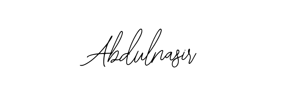 Create a beautiful signature design for name Abdulnasir. With this signature (Bearetta-2O07w) fonts, you can make a handwritten signature for free. Abdulnasir signature style 12 images and pictures png