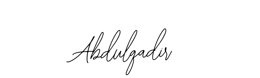 Make a beautiful signature design for name Abdulqadir. With this signature (Bearetta-2O07w) style, you can create a handwritten signature for free. Abdulqadir signature style 12 images and pictures png