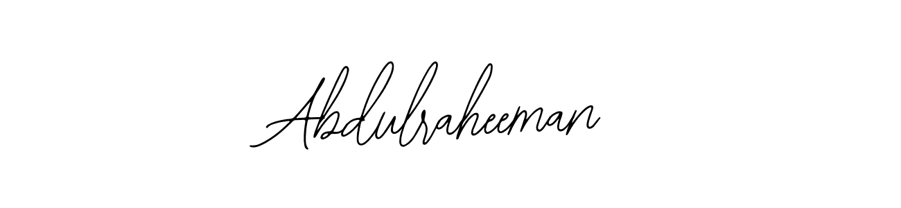 if you are searching for the best signature style for your name Abdulraheeman. so please give up your signature search. here we have designed multiple signature styles  using Bearetta-2O07w. Abdulraheeman signature style 12 images and pictures png