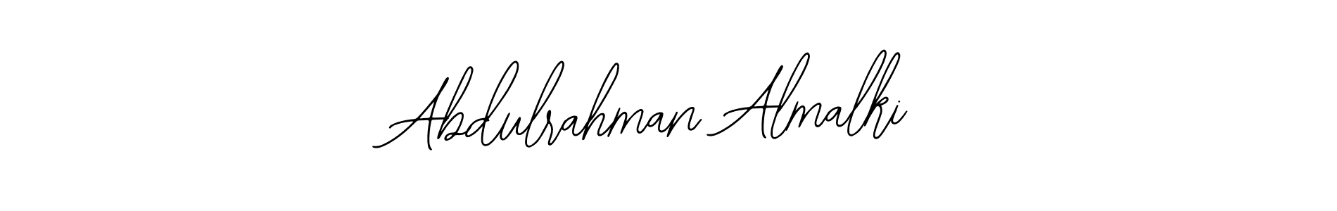 You should practise on your own different ways (Bearetta-2O07w) to write your name (Abdulrahman Almalki) in signature. don't let someone else do it for you. Abdulrahman Almalki signature style 12 images and pictures png