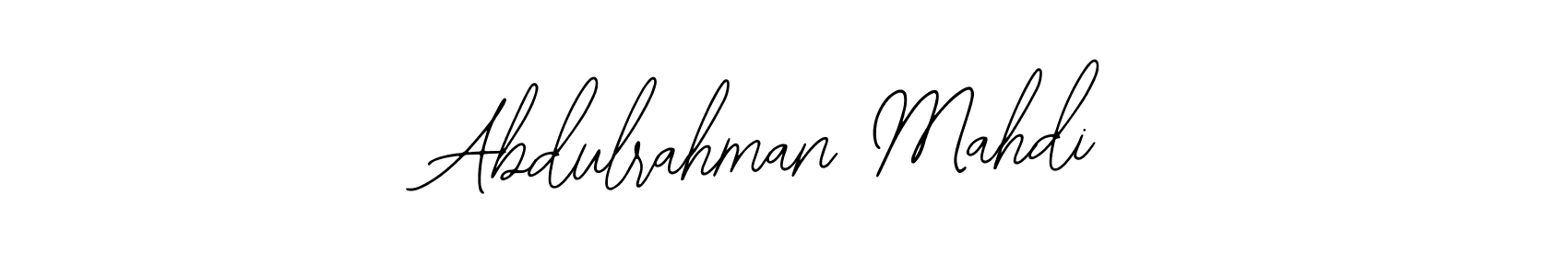Create a beautiful signature design for name Abdulrahman Mahdi. With this signature (Bearetta-2O07w) fonts, you can make a handwritten signature for free. Abdulrahman Mahdi signature style 12 images and pictures png