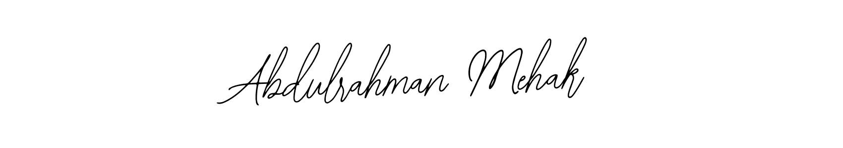 if you are searching for the best signature style for your name Abdulrahman Mehak. so please give up your signature search. here we have designed multiple signature styles  using Bearetta-2O07w. Abdulrahman Mehak signature style 12 images and pictures png