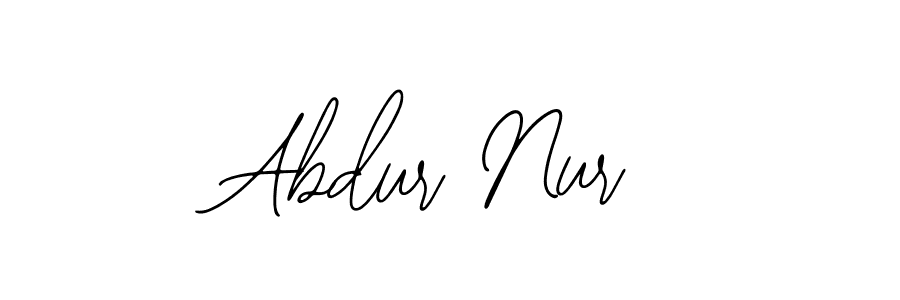 Make a beautiful signature design for name Abdur Nur. Use this online signature maker to create a handwritten signature for free. Abdur Nur signature style 12 images and pictures png