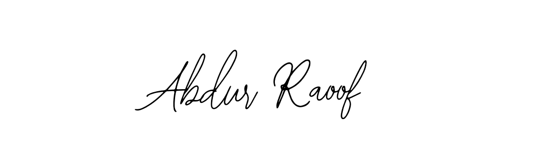 Design your own signature with our free online signature maker. With this signature software, you can create a handwritten (Bearetta-2O07w) signature for name Abdur Raoof. Abdur Raoof signature style 12 images and pictures png