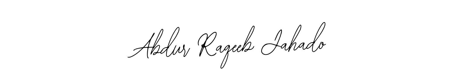 This is the best signature style for the Abdur Raqeeb Jahado name. Also you like these signature font (Bearetta-2O07w). Mix name signature. Abdur Raqeeb Jahado signature style 12 images and pictures png