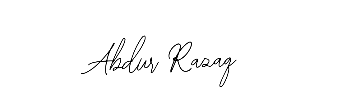 Make a beautiful signature design for name Abdur Razaq. With this signature (Bearetta-2O07w) style, you can create a handwritten signature for free. Abdur Razaq signature style 12 images and pictures png