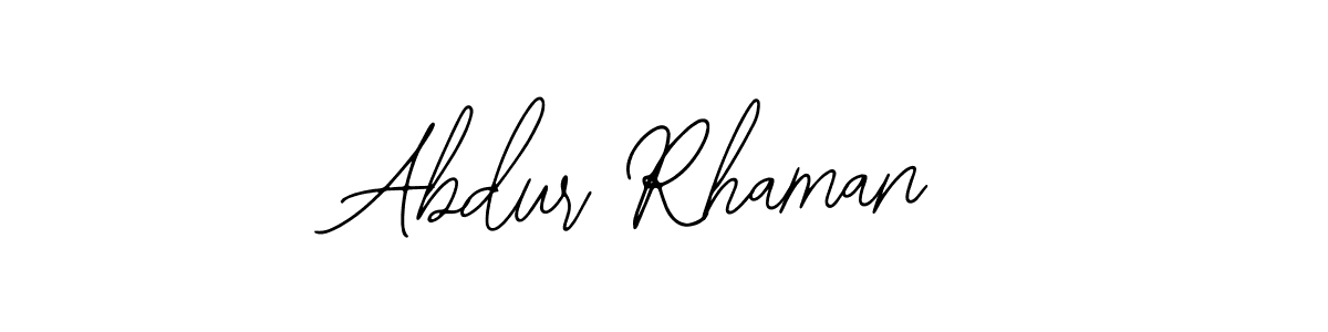 The best way (Bearetta-2O07w) to make a short signature is to pick only two or three words in your name. The name Abdur Rhaman include a total of six letters. For converting this name. Abdur Rhaman signature style 12 images and pictures png