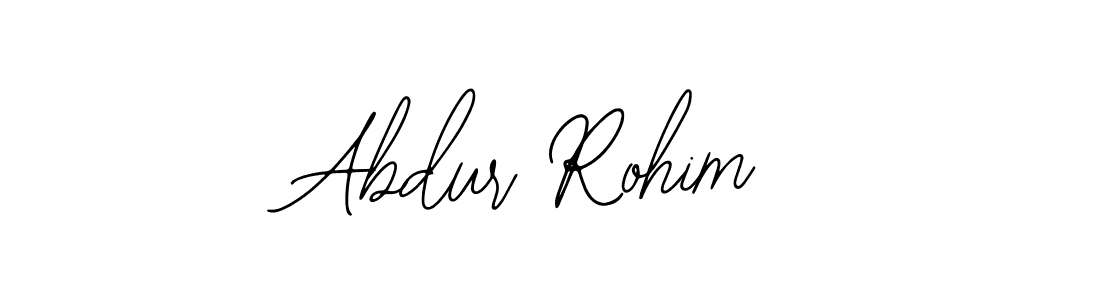Use a signature maker to create a handwritten signature online. With this signature software, you can design (Bearetta-2O07w) your own signature for name Abdur Rohim. Abdur Rohim signature style 12 images and pictures png