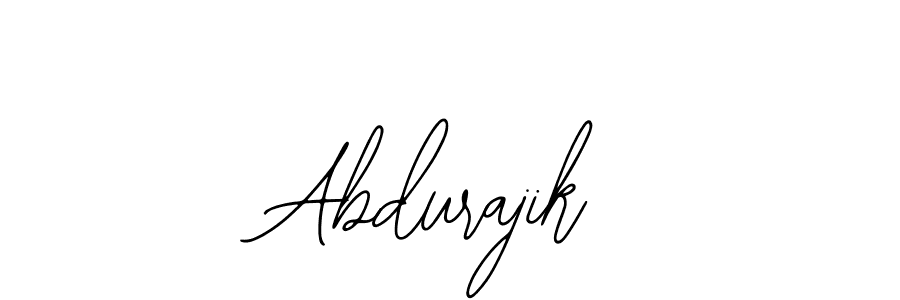Abdurajik stylish signature style. Best Handwritten Sign (Bearetta-2O07w) for my name. Handwritten Signature Collection Ideas for my name Abdurajik. Abdurajik signature style 12 images and pictures png