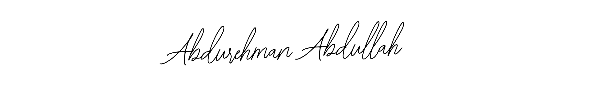Similarly Bearetta-2O07w is the best handwritten signature design. Signature creator online .You can use it as an online autograph creator for name Abdurehman Abdullah. Abdurehman Abdullah signature style 12 images and pictures png