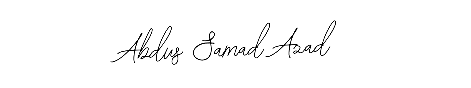 Similarly Bearetta-2O07w is the best handwritten signature design. Signature creator online .You can use it as an online autograph creator for name Abdus Samad Azad. Abdus Samad Azad signature style 12 images and pictures png