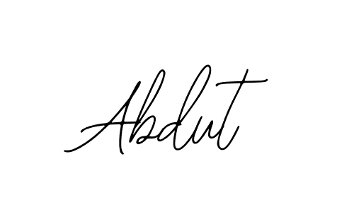 if you are searching for the best signature style for your name Abdut. so please give up your signature search. here we have designed multiple signature styles  using Bearetta-2O07w. Abdut signature style 12 images and pictures png