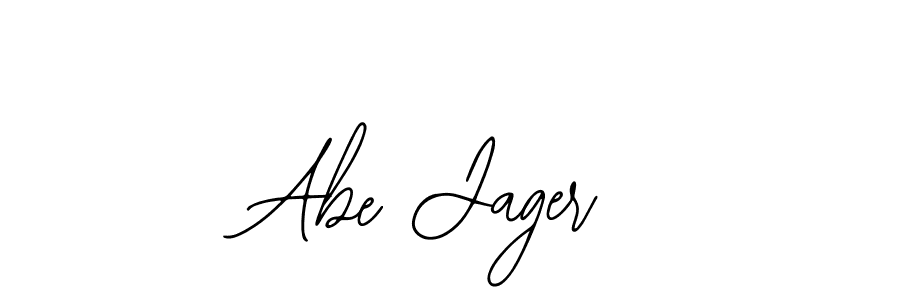 Use a signature maker to create a handwritten signature online. With this signature software, you can design (Bearetta-2O07w) your own signature for name Abe Jager. Abe Jager signature style 12 images and pictures png