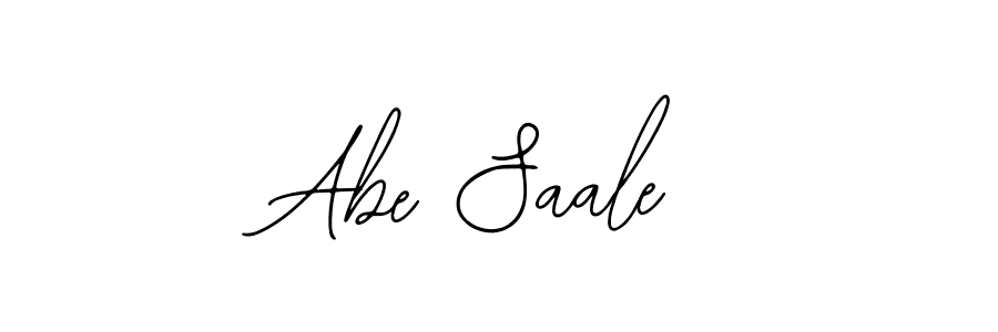 Similarly Bearetta-2O07w is the best handwritten signature design. Signature creator online .You can use it as an online autograph creator for name Abe Saale. Abe Saale signature style 12 images and pictures png