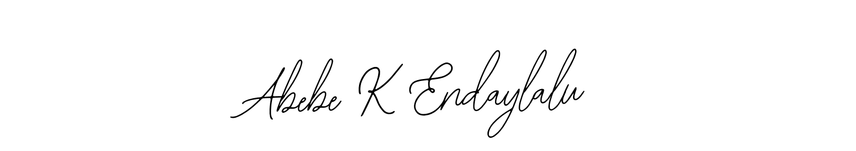 Also we have Abebe K Endaylalu name is the best signature style. Create professional handwritten signature collection using Bearetta-2O07w autograph style. Abebe K Endaylalu signature style 12 images and pictures png