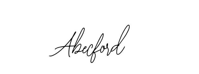 Use a signature maker to create a handwritten signature online. With this signature software, you can design (Bearetta-2O07w) your own signature for name Abecford. Abecford signature style 12 images and pictures png