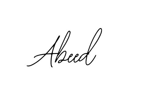 Also You can easily find your signature by using the search form. We will create Abeed name handwritten signature images for you free of cost using Bearetta-2O07w sign style. Abeed signature style 12 images and pictures png