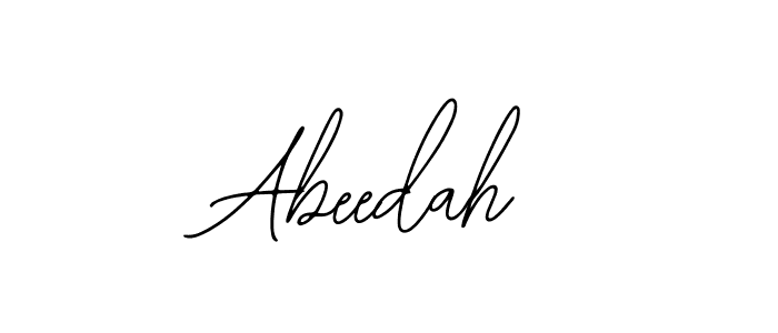 Also You can easily find your signature by using the search form. We will create Abeedah name handwritten signature images for you free of cost using Bearetta-2O07w sign style. Abeedah signature style 12 images and pictures png