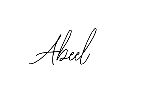 The best way (Bearetta-2O07w) to make a short signature is to pick only two or three words in your name. The name Abeel include a total of six letters. For converting this name. Abeel signature style 12 images and pictures png