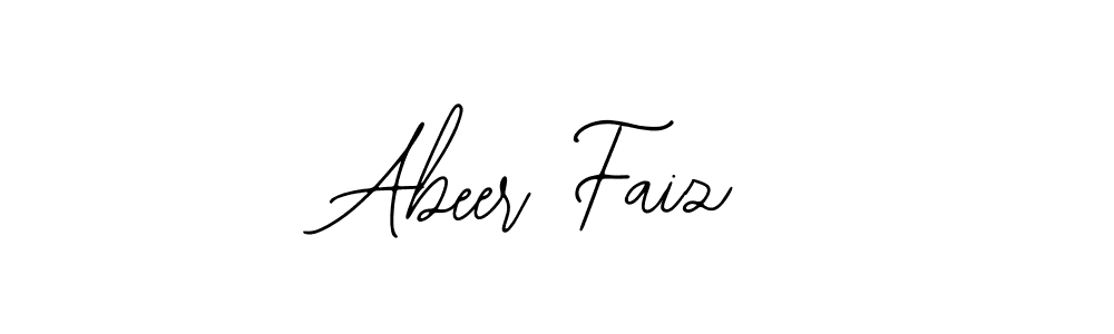 Also we have Abeer Faiz name is the best signature style. Create professional handwritten signature collection using Bearetta-2O07w autograph style. Abeer Faiz signature style 12 images and pictures png