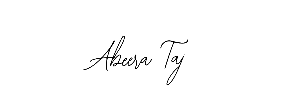 You can use this online signature creator to create a handwritten signature for the name Abeera Taj. This is the best online autograph maker. Abeera Taj signature style 12 images and pictures png
