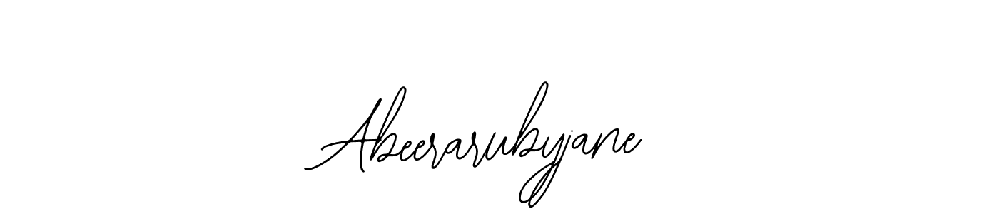 Make a beautiful signature design for name Abeerarubyjane. With this signature (Bearetta-2O07w) style, you can create a handwritten signature for free. Abeerarubyjane signature style 12 images and pictures png