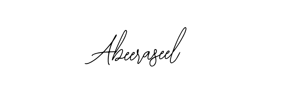 if you are searching for the best signature style for your name Abeeraseel. so please give up your signature search. here we have designed multiple signature styles  using Bearetta-2O07w. Abeeraseel signature style 12 images and pictures png