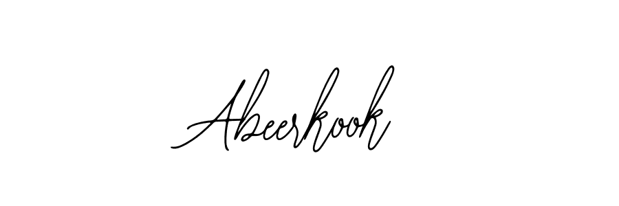 if you are searching for the best signature style for your name Abeerkook. so please give up your signature search. here we have designed multiple signature styles  using Bearetta-2O07w. Abeerkook signature style 12 images and pictures png