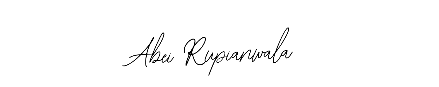 How to make Abei Rupianwala signature? Bearetta-2O07w is a professional autograph style. Create handwritten signature for Abei Rupianwala name. Abei Rupianwala signature style 12 images and pictures png