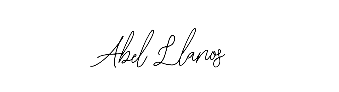 You should practise on your own different ways (Bearetta-2O07w) to write your name (Abel Llanos) in signature. don't let someone else do it for you. Abel Llanos signature style 12 images and pictures png