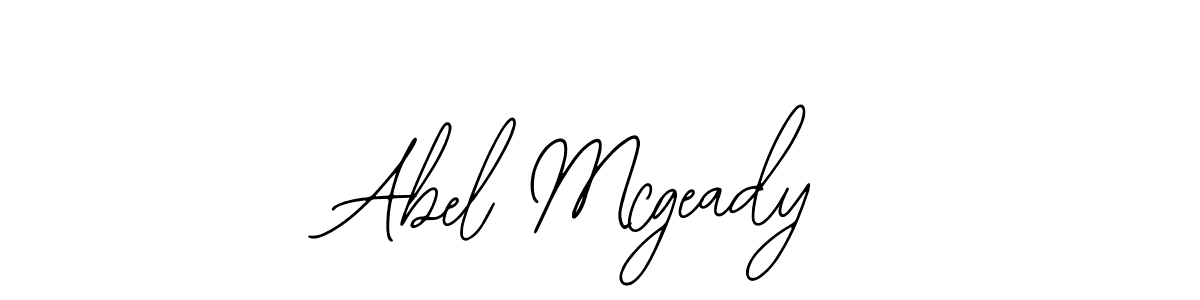 You should practise on your own different ways (Bearetta-2O07w) to write your name (Abel Mcgeady) in signature. don't let someone else do it for you. Abel Mcgeady signature style 12 images and pictures png