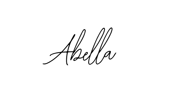 How to make Abella name signature. Use Bearetta-2O07w style for creating short signs online. This is the latest handwritten sign. Abella signature style 12 images and pictures png