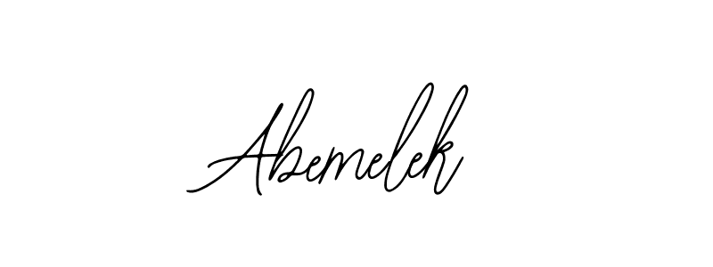 Also we have Abemelek name is the best signature style. Create professional handwritten signature collection using Bearetta-2O07w autograph style. Abemelek signature style 12 images and pictures png