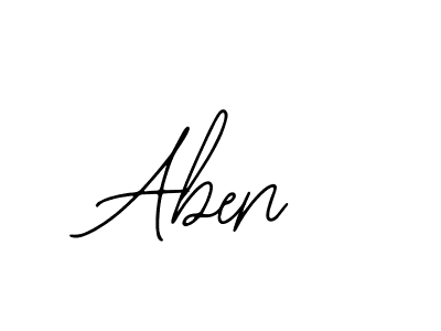 You should practise on your own different ways (Bearetta-2O07w) to write your name (Aben) in signature. don't let someone else do it for you. Aben signature style 12 images and pictures png