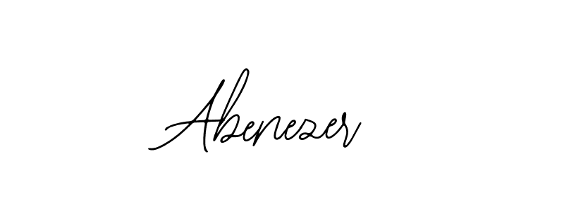 How to make Abenezer name signature. Use Bearetta-2O07w style for creating short signs online. This is the latest handwritten sign. Abenezer signature style 12 images and pictures png