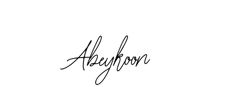Best and Professional Signature Style for Abeykoon. Bearetta-2O07w Best Signature Style Collection. Abeykoon signature style 12 images and pictures png