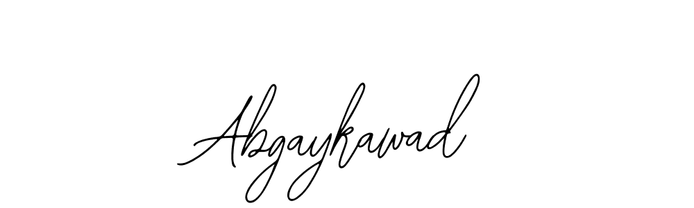 You should practise on your own different ways (Bearetta-2O07w) to write your name (Abgaykawad) in signature. don't let someone else do it for you. Abgaykawad signature style 12 images and pictures png