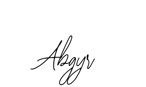 Design your own signature with our free online signature maker. With this signature software, you can create a handwritten (Bearetta-2O07w) signature for name Abgyr. Abgyr signature style 12 images and pictures png