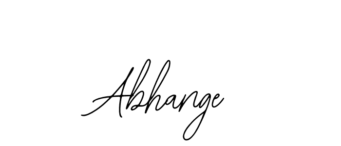 Use a signature maker to create a handwritten signature online. With this signature software, you can design (Bearetta-2O07w) your own signature for name Abhange. Abhange signature style 12 images and pictures png