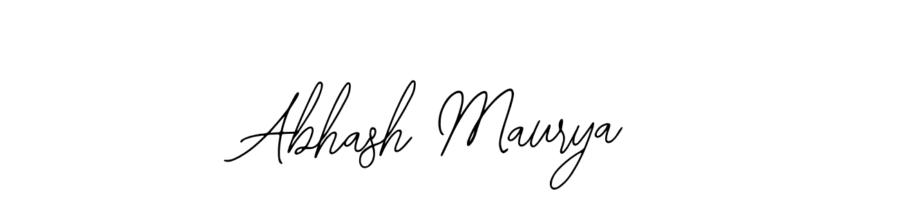 The best way (Bearetta-2O07w) to make a short signature is to pick only two or three words in your name. The name Abhash Maurya include a total of six letters. For converting this name. Abhash Maurya signature style 12 images and pictures png