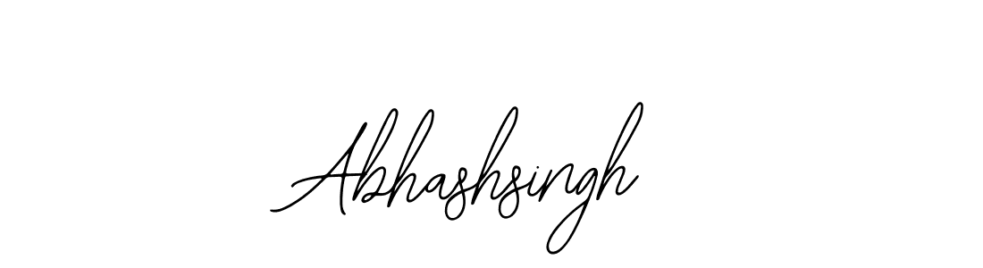 You should practise on your own different ways (Bearetta-2O07w) to write your name (Abhashsingh) in signature. don't let someone else do it for you. Abhashsingh signature style 12 images and pictures png