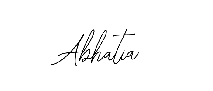 The best way (Bearetta-2O07w) to make a short signature is to pick only two or three words in your name. The name Abhatia include a total of six letters. For converting this name. Abhatia signature style 12 images and pictures png