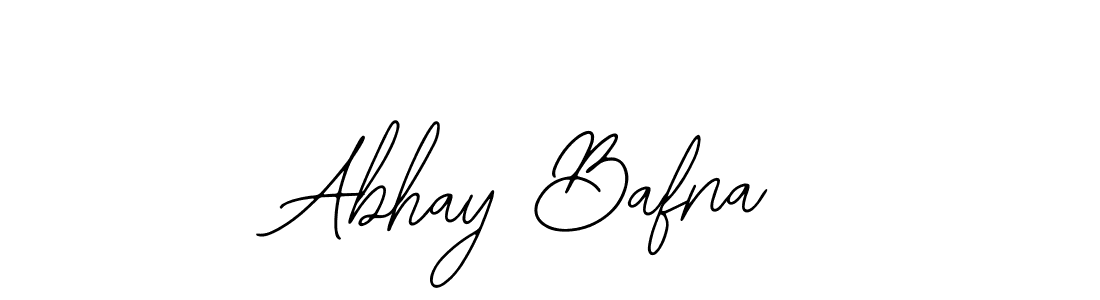 Make a beautiful signature design for name Abhay Bafna. With this signature (Bearetta-2O07w) style, you can create a handwritten signature for free. Abhay Bafna signature style 12 images and pictures png