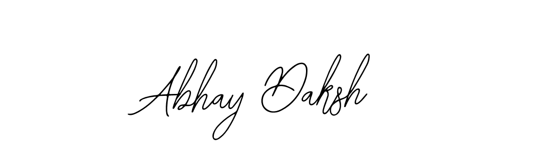 Use a signature maker to create a handwritten signature online. With this signature software, you can design (Bearetta-2O07w) your own signature for name Abhay Daksh. Abhay Daksh signature style 12 images and pictures png