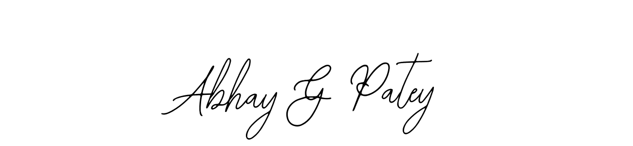 You can use this online signature creator to create a handwritten signature for the name Abhay G Patey. This is the best online autograph maker. Abhay G Patey signature style 12 images and pictures png