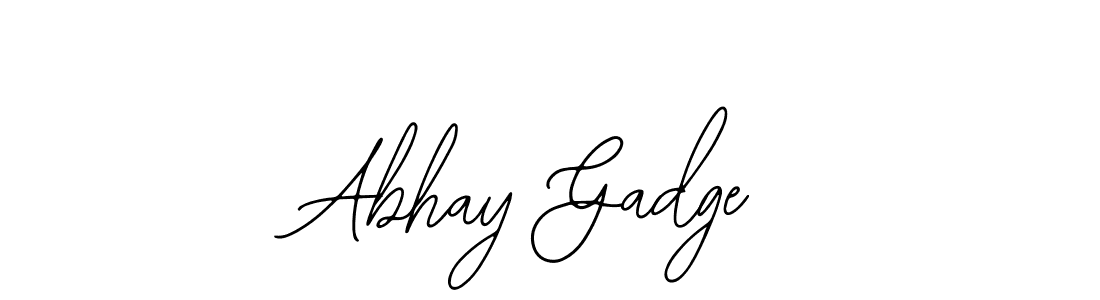 Use a signature maker to create a handwritten signature online. With this signature software, you can design (Bearetta-2O07w) your own signature for name Abhay Gadge. Abhay Gadge signature style 12 images and pictures png