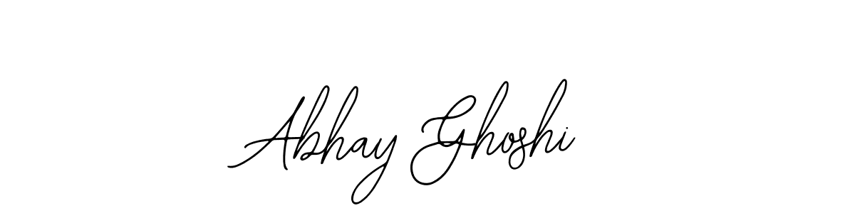 It looks lik you need a new signature style for name Abhay Ghoshi. Design unique handwritten (Bearetta-2O07w) signature with our free signature maker in just a few clicks. Abhay Ghoshi signature style 12 images and pictures png