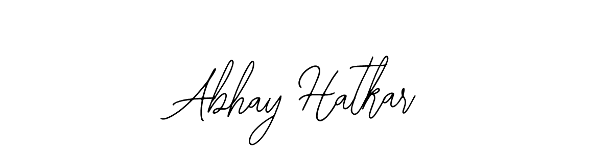 Abhay Hatkar stylish signature style. Best Handwritten Sign (Bearetta-2O07w) for my name. Handwritten Signature Collection Ideas for my name Abhay Hatkar. Abhay Hatkar signature style 12 images and pictures png